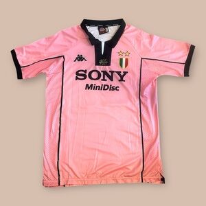 Kappa Pink and Black Men's Jersey